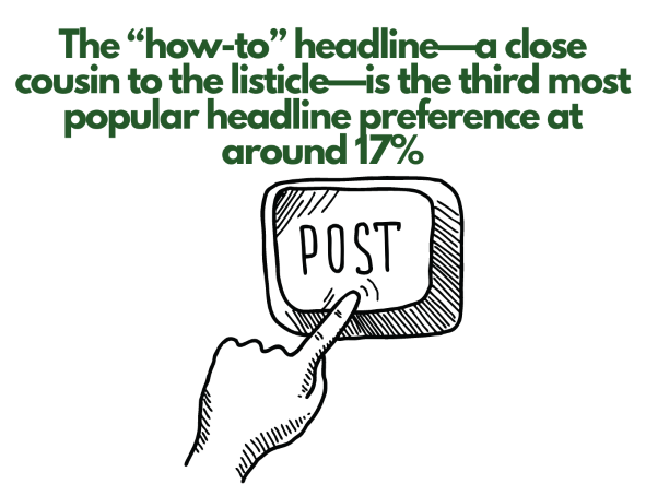 Blog Name Generator - Cartoon of an index finger pointing to a post